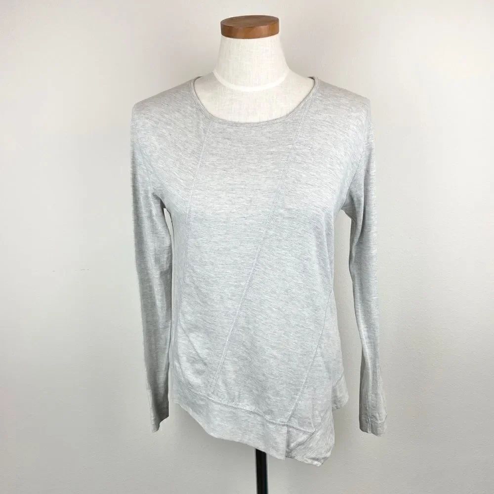 Lisa Todd Asymmetric Hem Long Sleeve Top